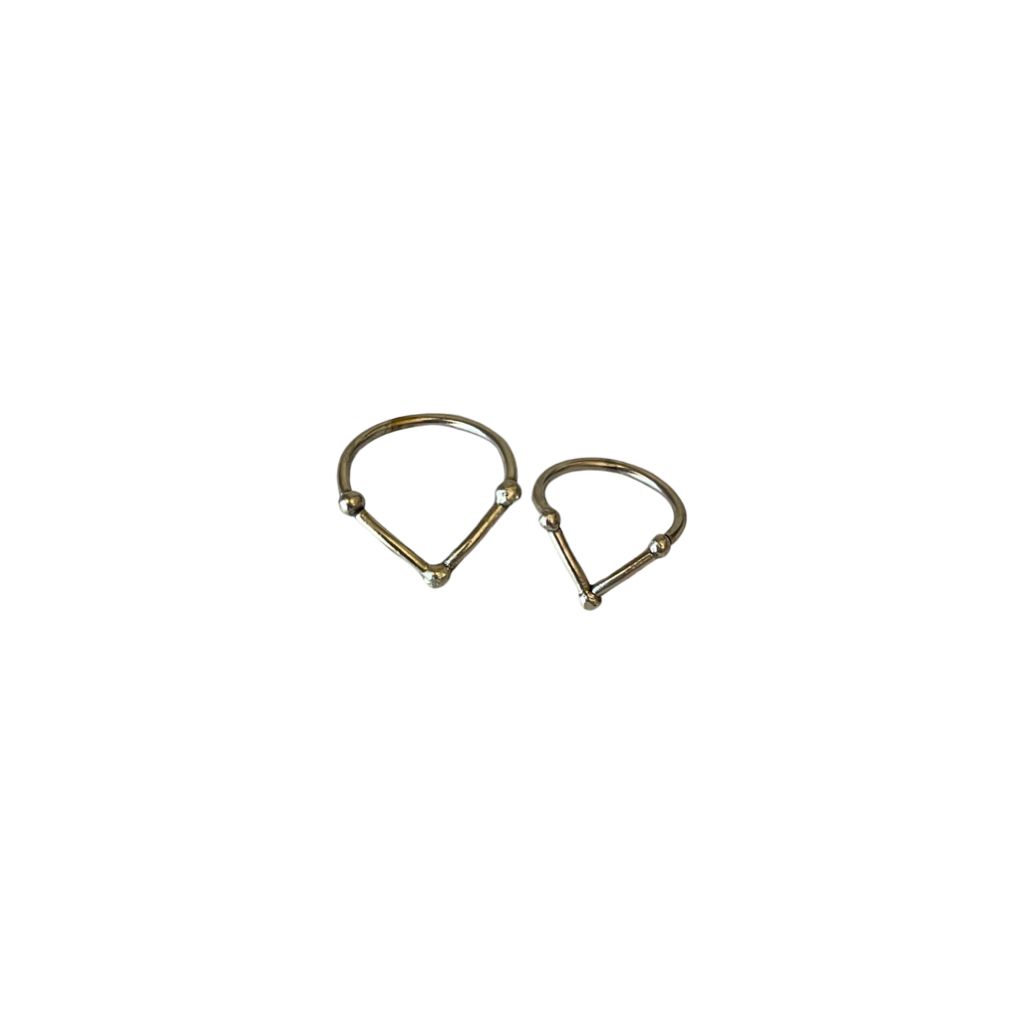 Set Carla plateado